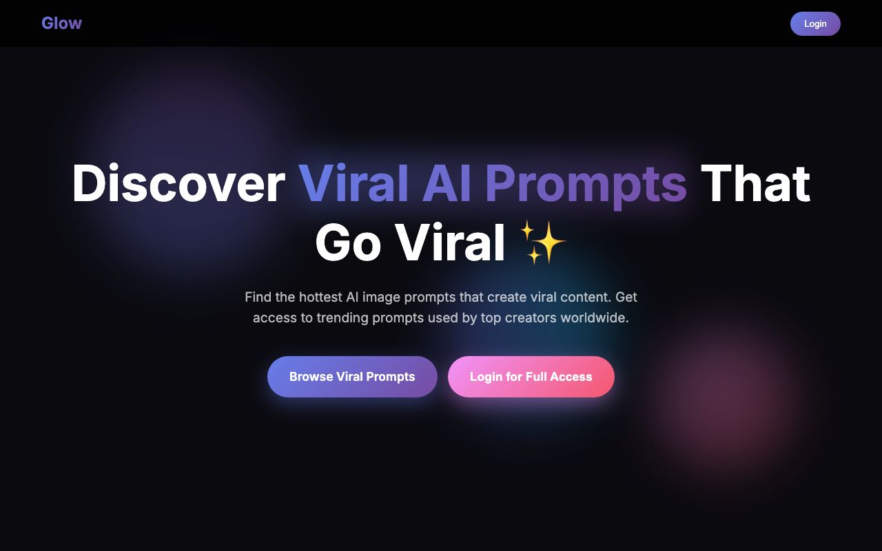 Glow - AI Photo Editor Case Study