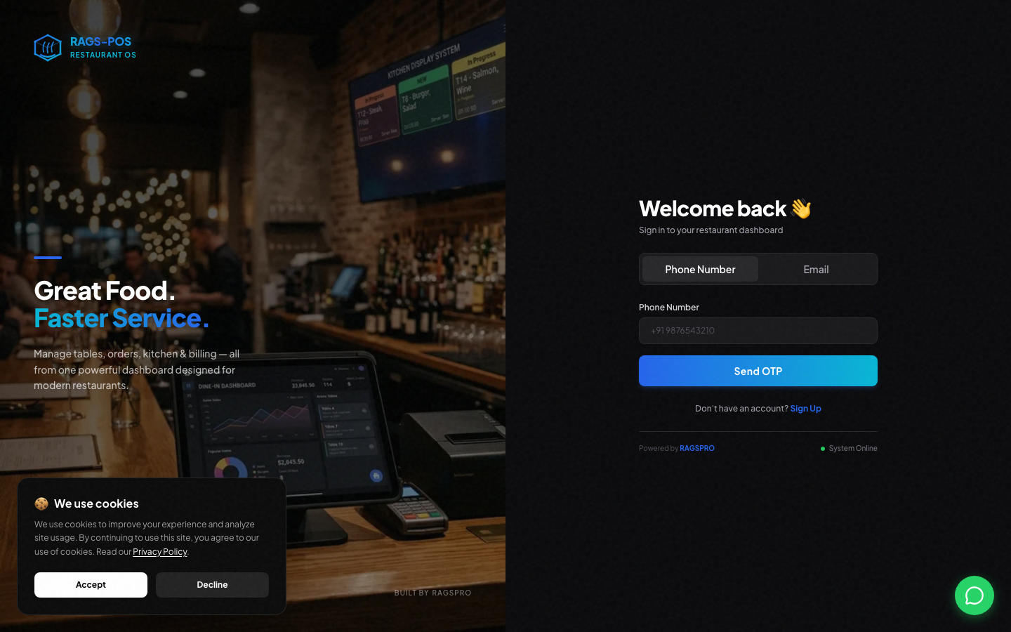 RAGS-POS - SaaS App