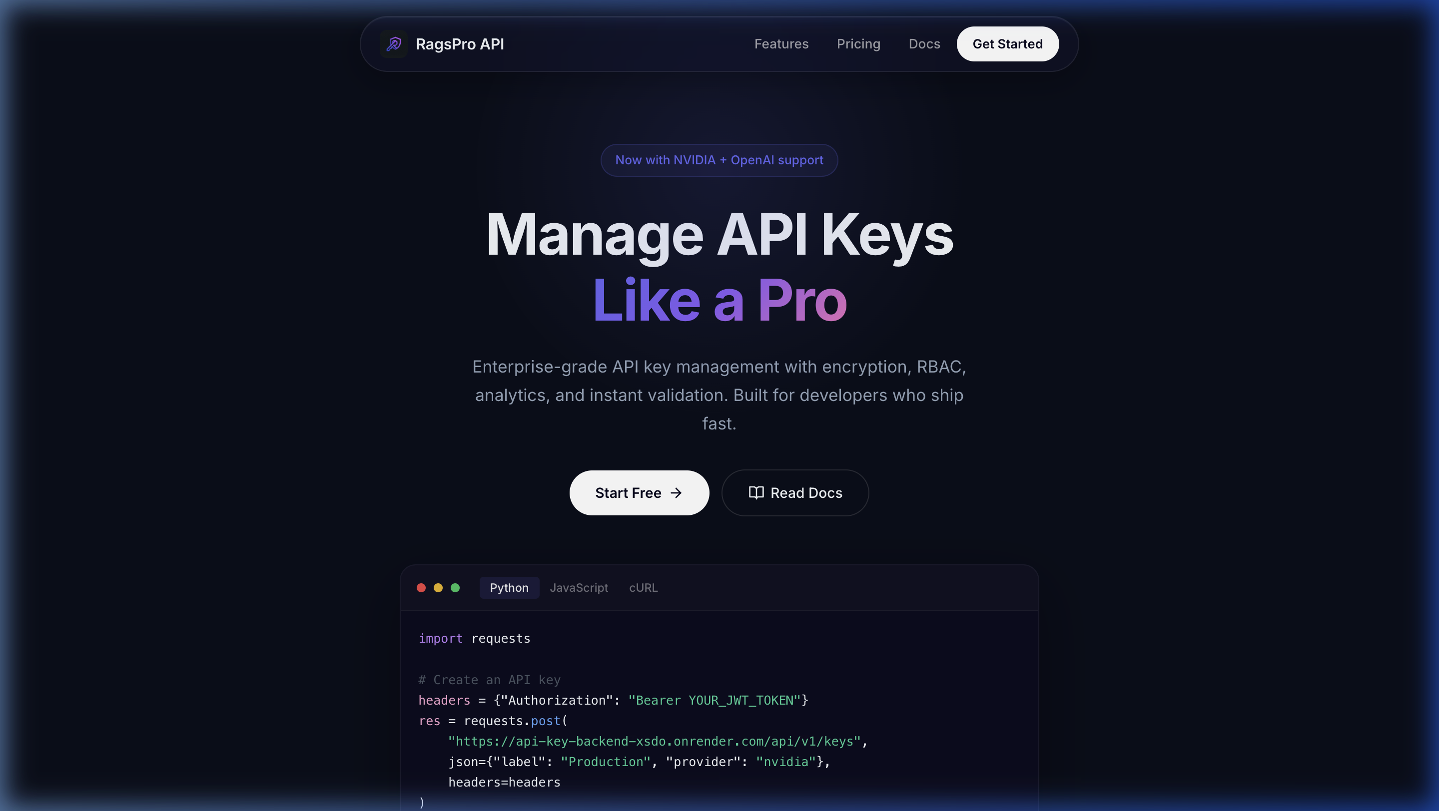 RAGSPRO Automation APIs