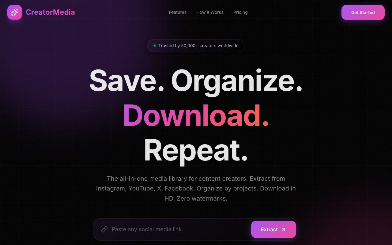 Creator Media Manager